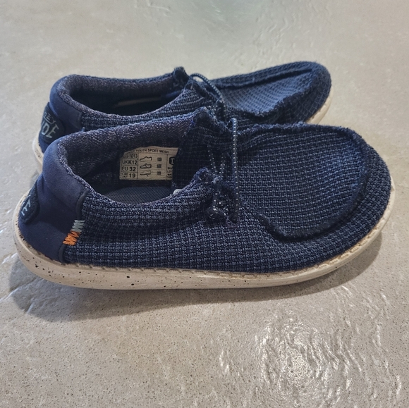 Hey Dude Boys' Navy Wally Sport Mesh - Picture 1 of 6